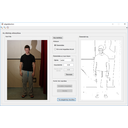 A modell illesztéshez élképet generálunk egy tetszőleges emberalak képből. Célszerűen nem a tanító adabázisbelit lenne célszerű választani.